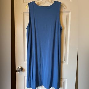 JJill Wearever Dress. Blue. Size L.
